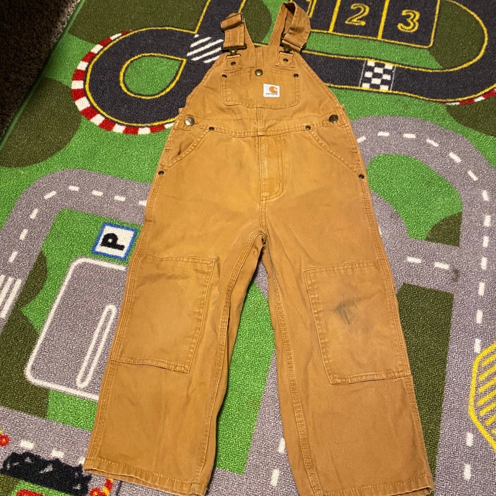 Carhart Boys Overalls 4T